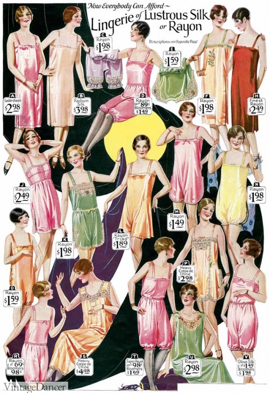 1920s underwear ladies 1920s lingere