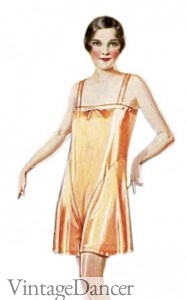 1920s step in underwear slips