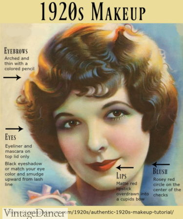 1920s authentic makeup guide