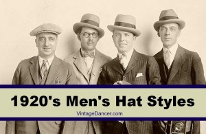 1920s style mens hats vintagedancer com