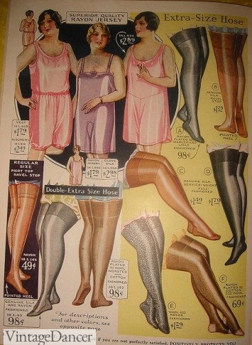1920 stockings nylons