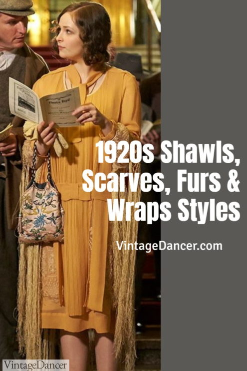 1920s shawls and wraps