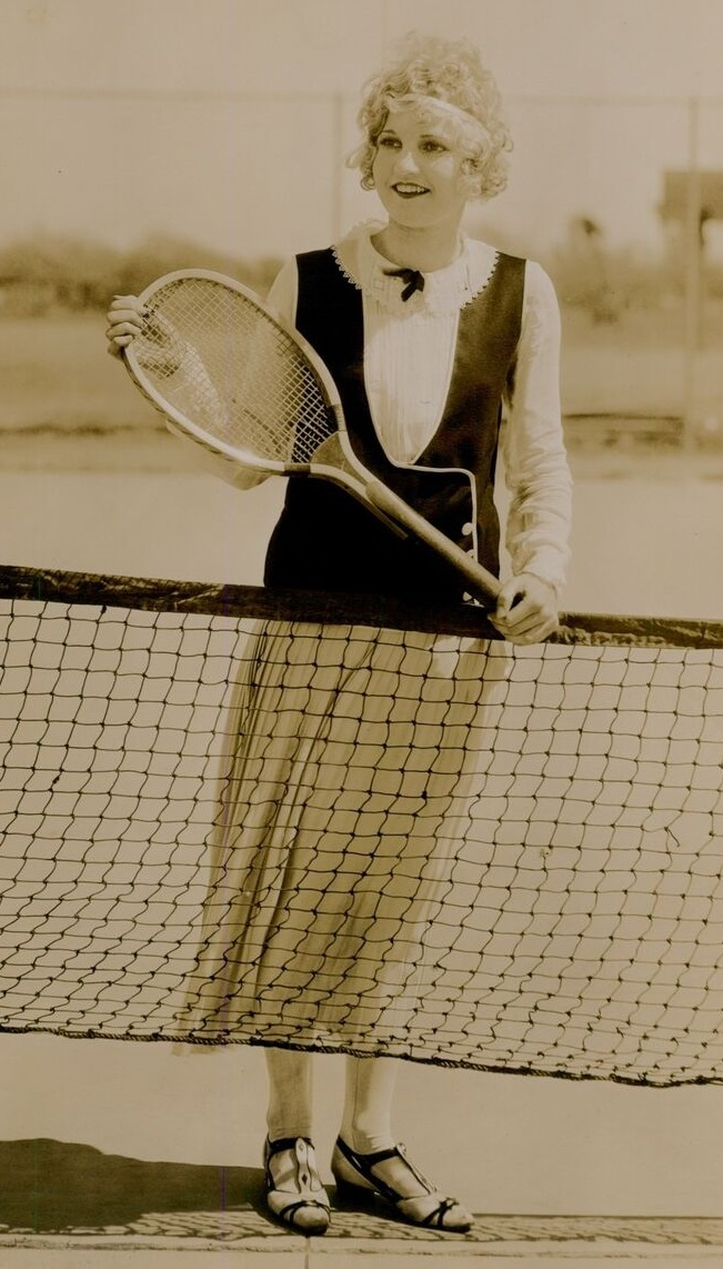 1920s Tennis Clothes Womens and Men's Outfits