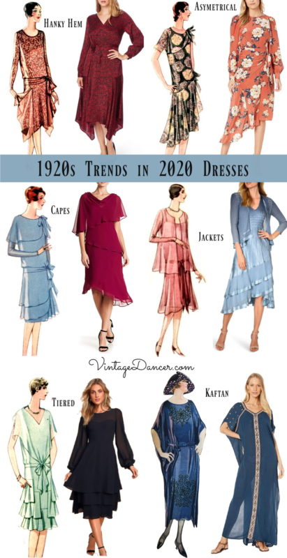 1920 and 1930 dresses