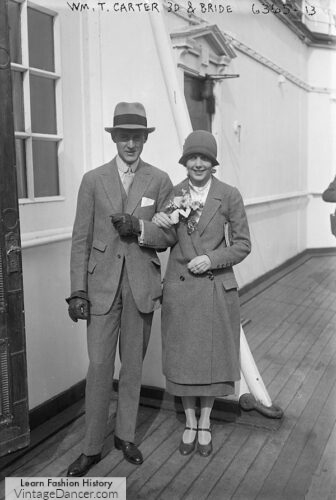 1920s Honeymoon cruise passengers
