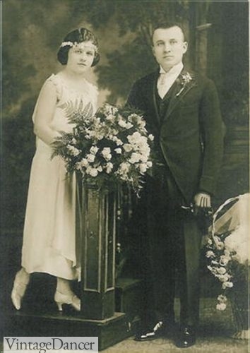 1920s wedding groom