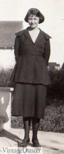 1920 suit with middy jacket