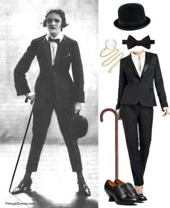 1920s Vaudeville Showgirl. A non-flapper 1920s costume idea. Get the outfit at vintagedancer.com