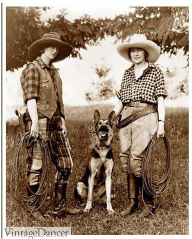 Real women' ranchers, 1920s