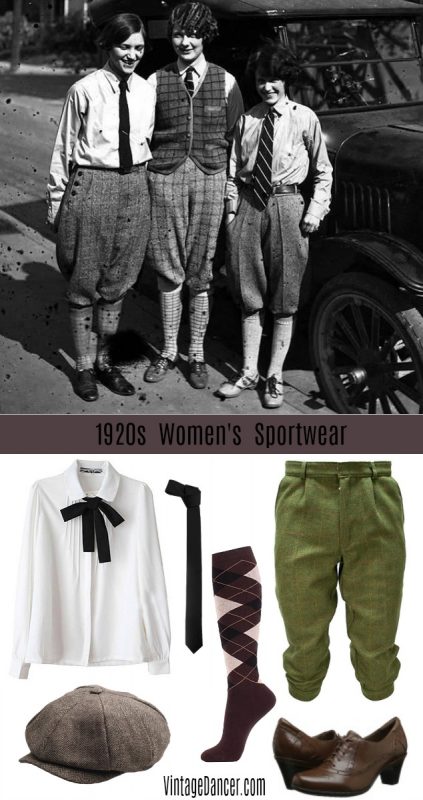 1920s sportswear outfit ideas for non flappers