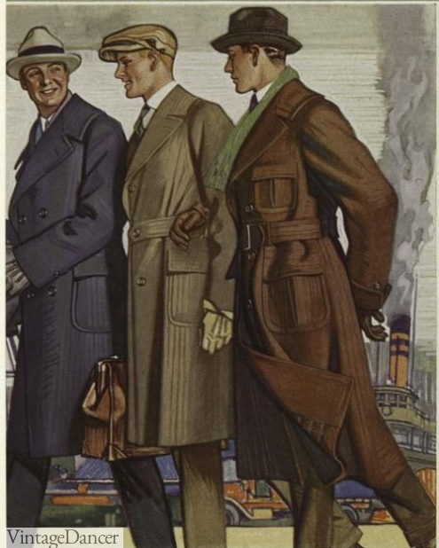 1920s Men's Coats & Jackets History