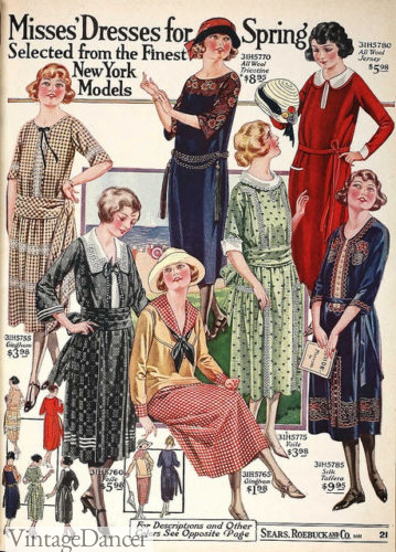 1921 Fashion - 100 Years Ago from 2021