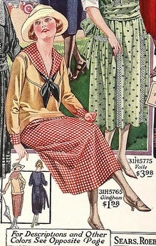 1921 this middy top day dress would be adorable for a casual tennis game
