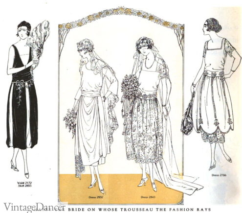 1921 wedding dresses, bridesmaid dresses