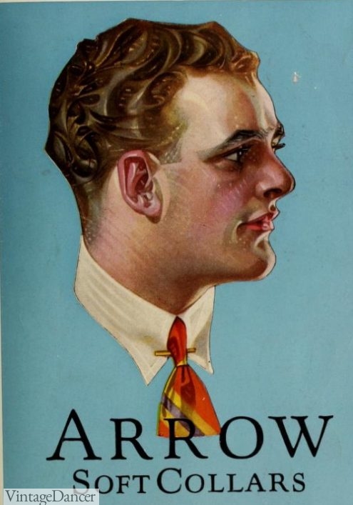 1920s Men's Shirts and Collars History