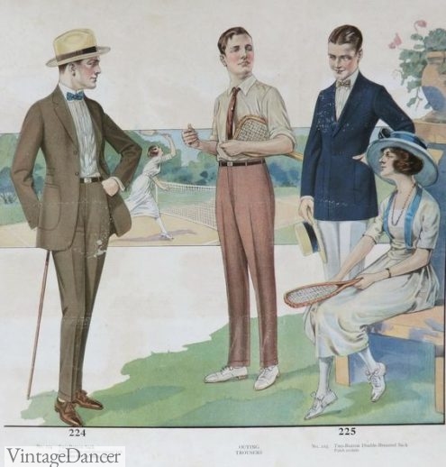 1921 men's summer casual suits