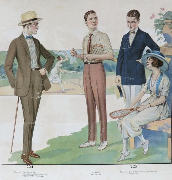 1920s Men s Casual Clothing Fashion Trends