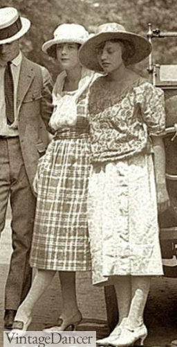 1920 day dress and shirt/blouse set