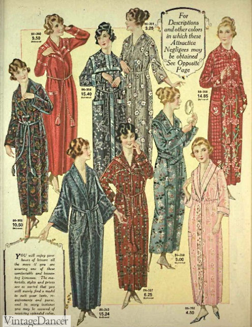 1920s bathrobe