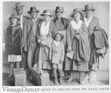 1922 A negro family just arrived in Chicago from the rural South noir