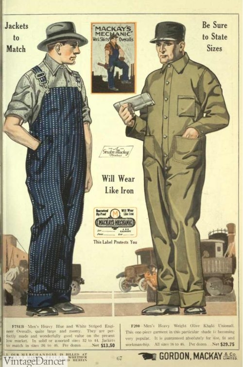 Men's Vintage Workwear Inspired Clothing