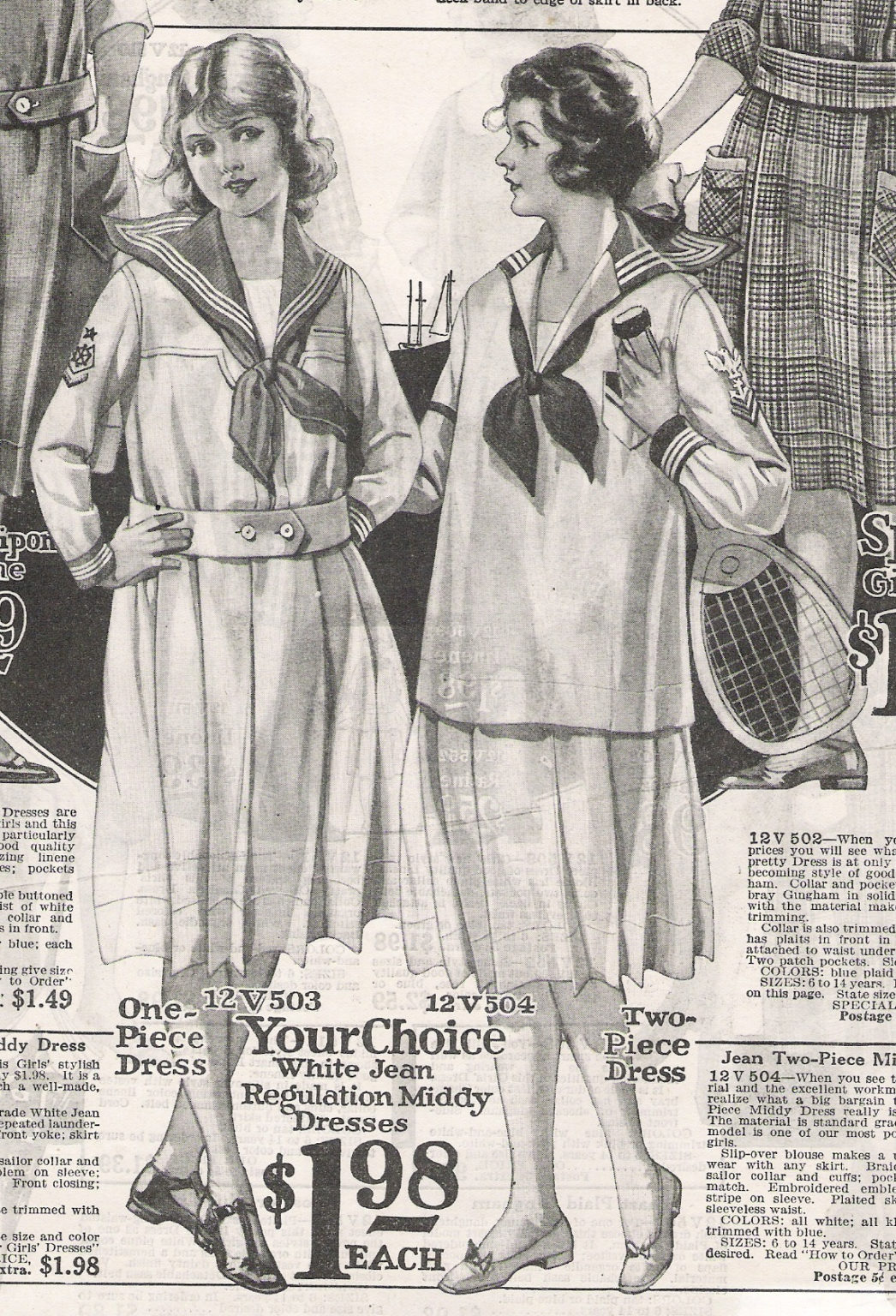 1920s Tennis Clothes Womens And Mens Outfits