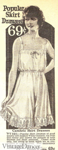 1922 skirt drawers