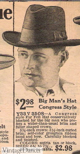 1922 Congress hat