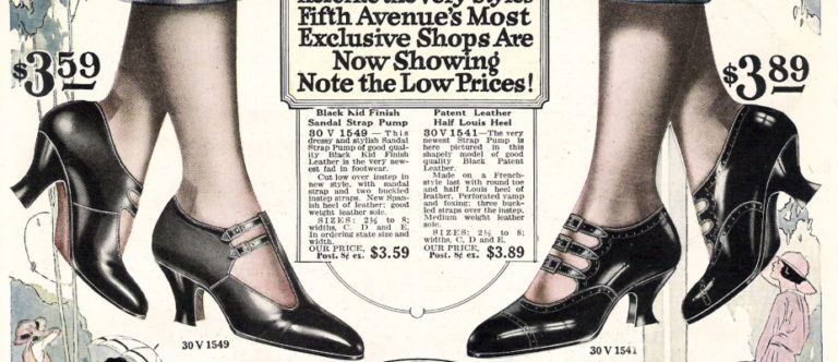 Women's 1920s Shoe Styles and History