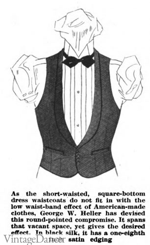 1922 black waistcoat
