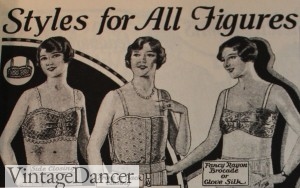 1920s bra bandeau