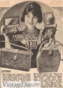 1920s handbags leather purse