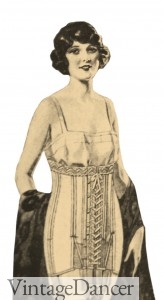 1920s corset bra plus size