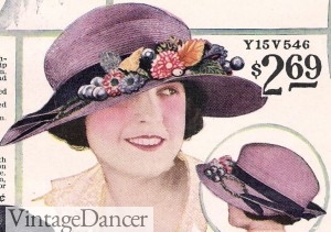 1920s summer hat