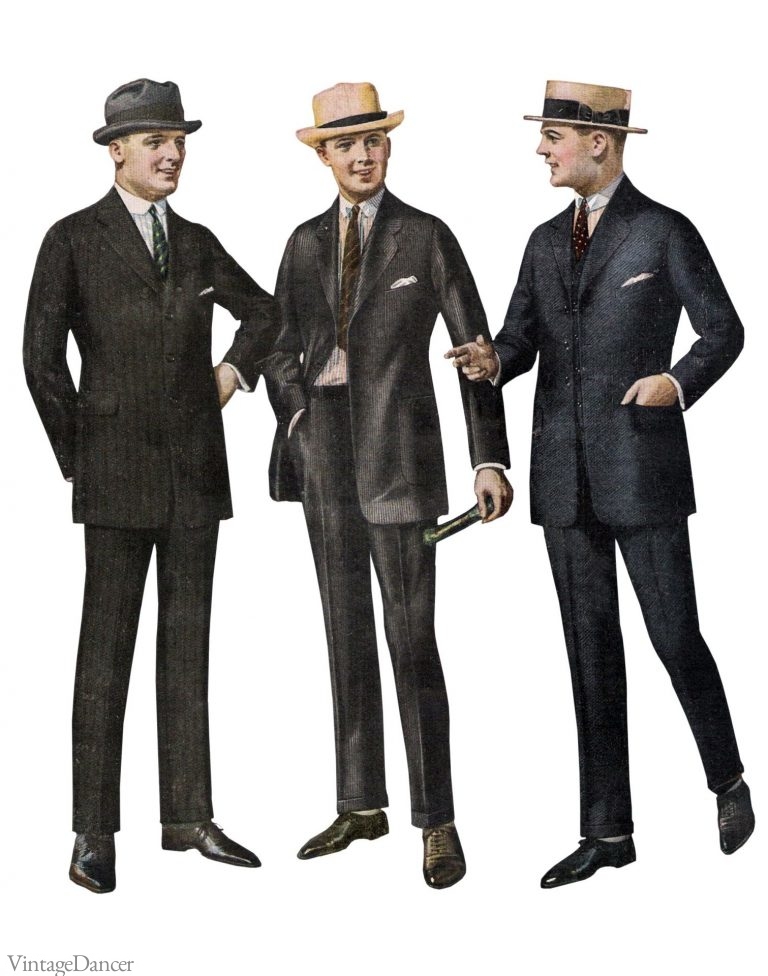 1920s Mens Suit and Sportcoat History