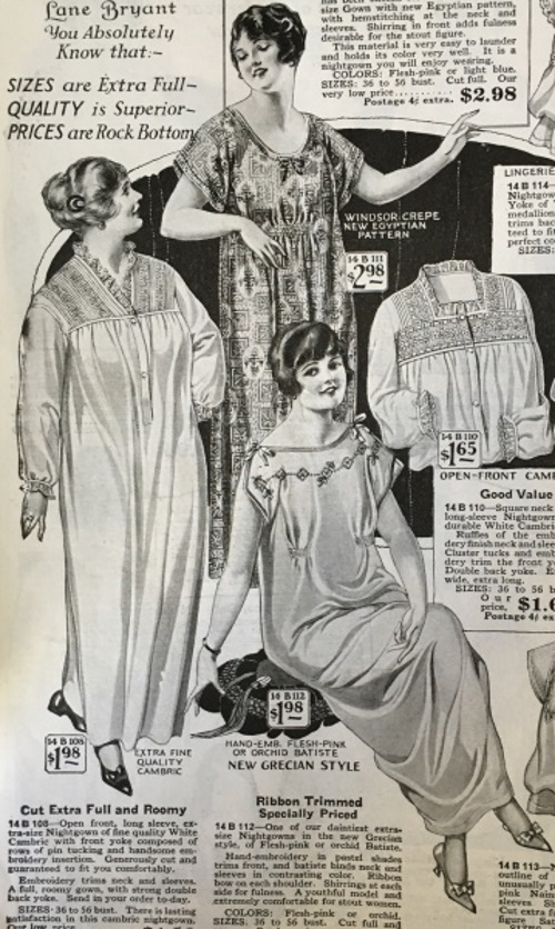 1920s Nightgowns, Pajamas and Robes History