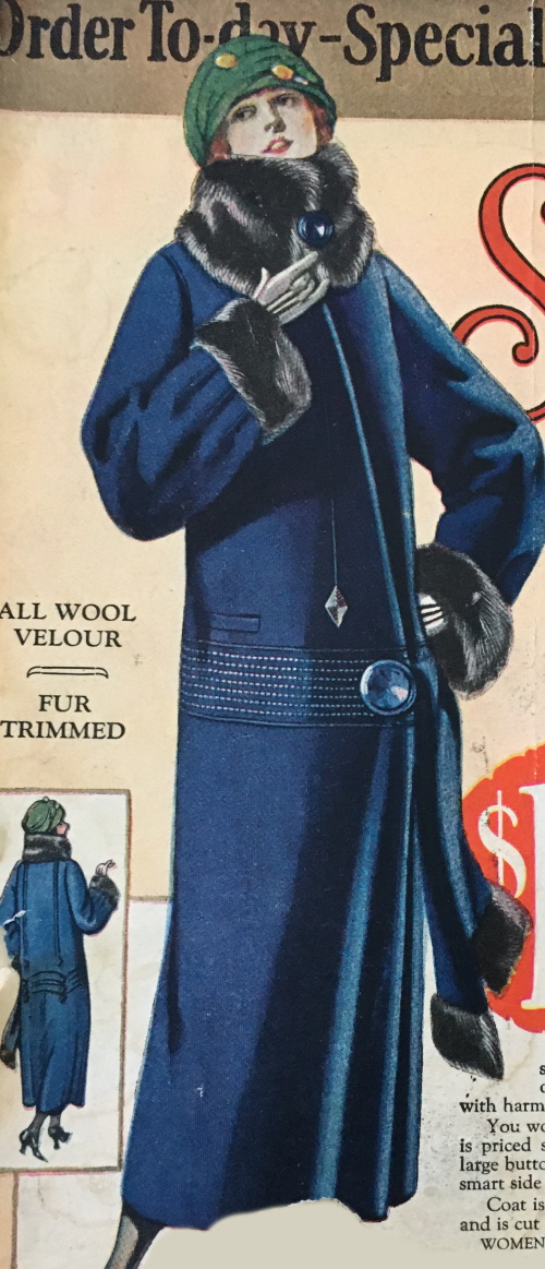 1920s Coats, Furs, Jackets and Capes History