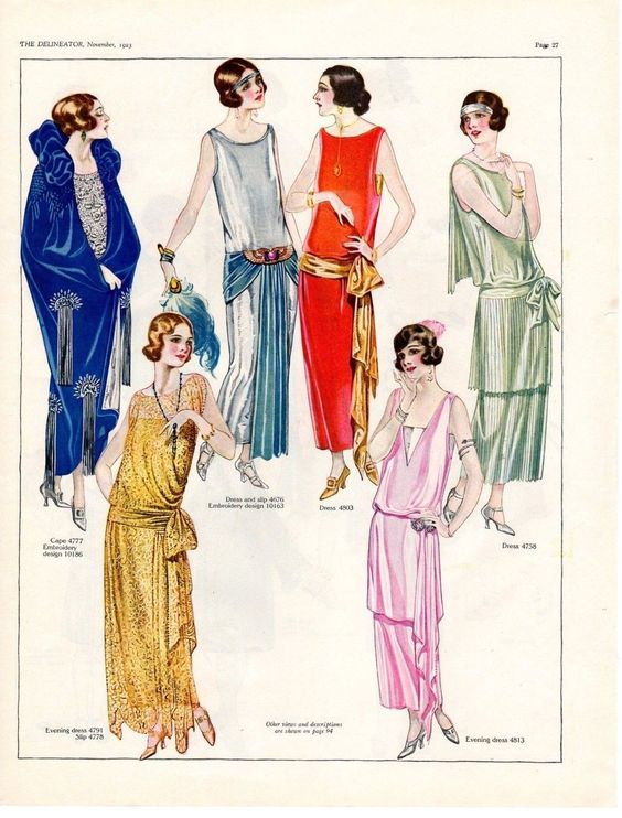 1920s Evening Gowns And Dresses History By Year