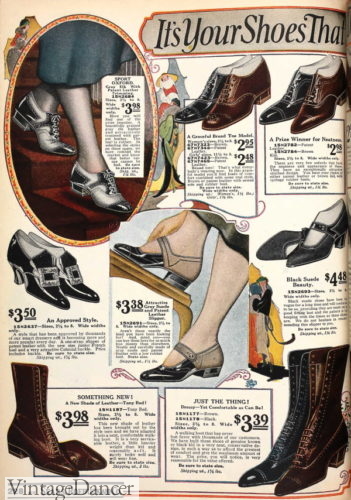 1923 shoes 1920s low heel shoes