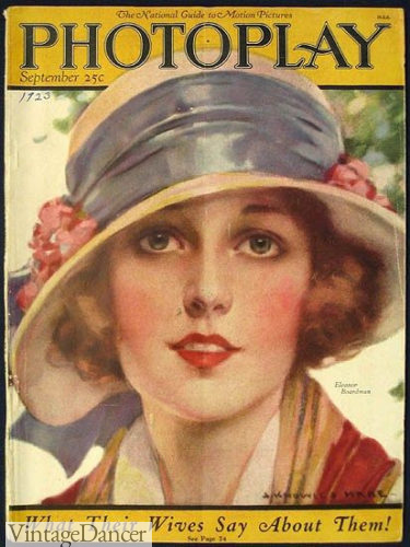 1923 picture hat Photo play magazine
