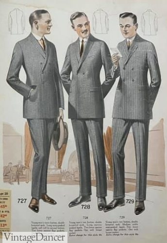 1920s Men&#8217;s Suits History, Vintage Dancer