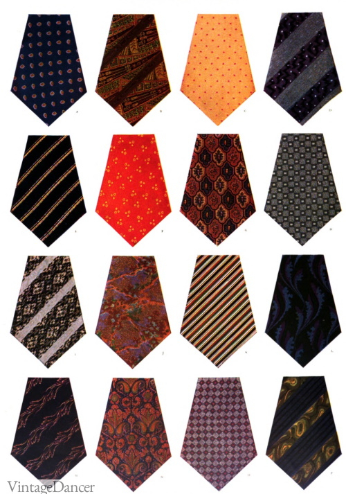 History of 1920s Men's Ties, Neckties, Bowties