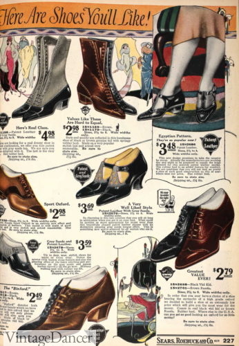 1923 shoes women 1920s