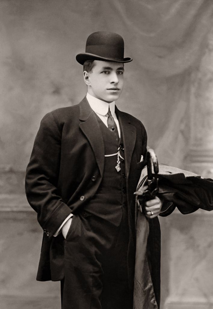 1924 Mens Dres Suit Bowler1 