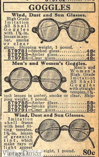 1920s Glasses &#038; Sunglasses History, Vintage Dancer