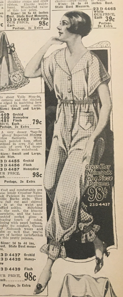 1920s Nightgowns, Pajamas and Robes History