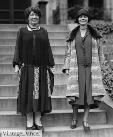 1924 mature ladies older women dresses and coats