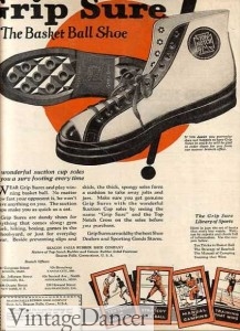 1920s basketball shoes