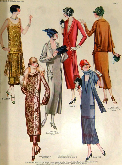 1920s winter dresses