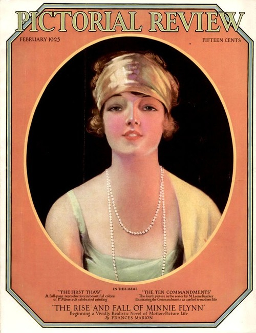 1925 gold lame headwrap